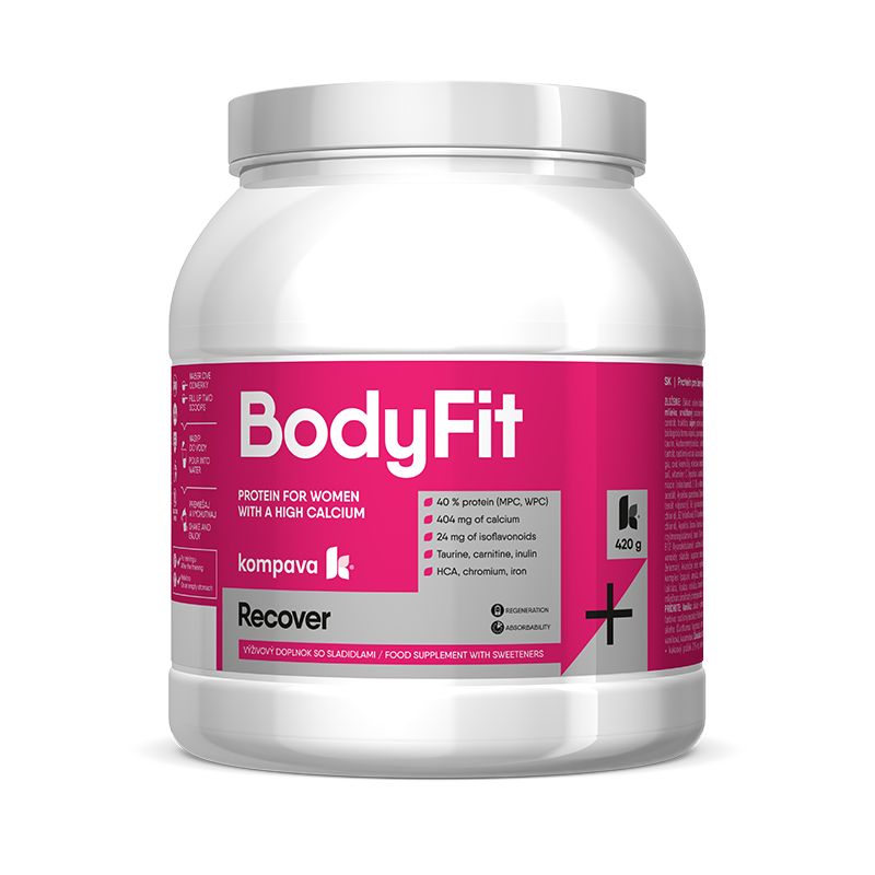 KOMPAVA BodyFit jahoda 420 g KOMPAVA