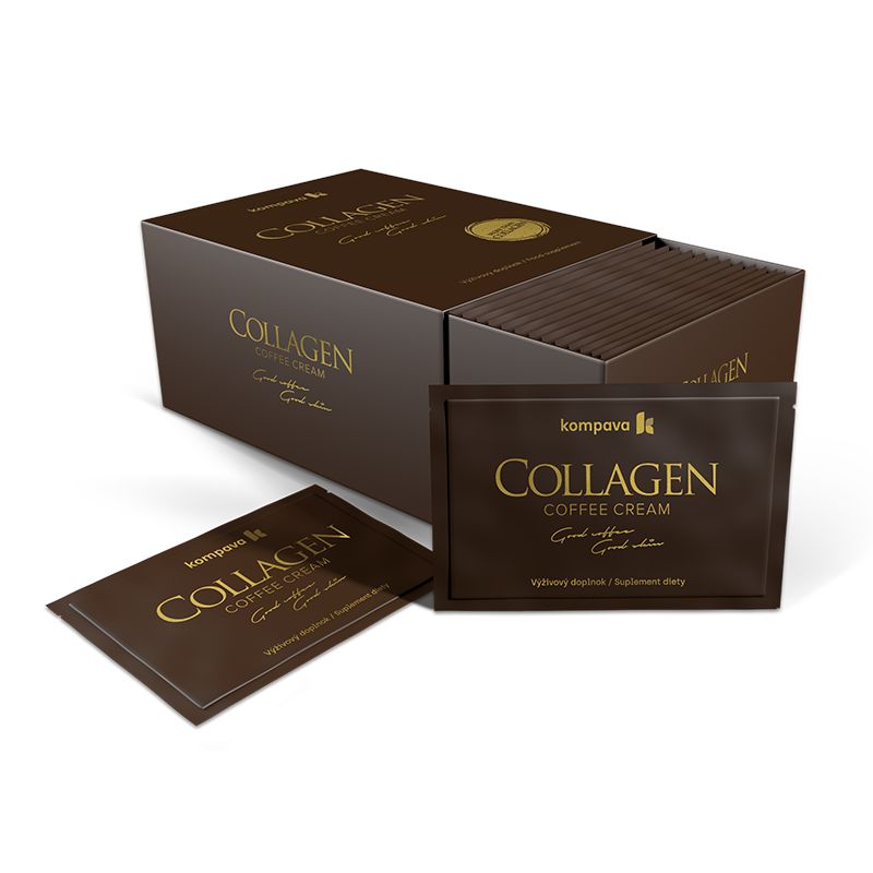 KOMPAVA Collagen Coffee Cream 30x6 g KOMPAVA