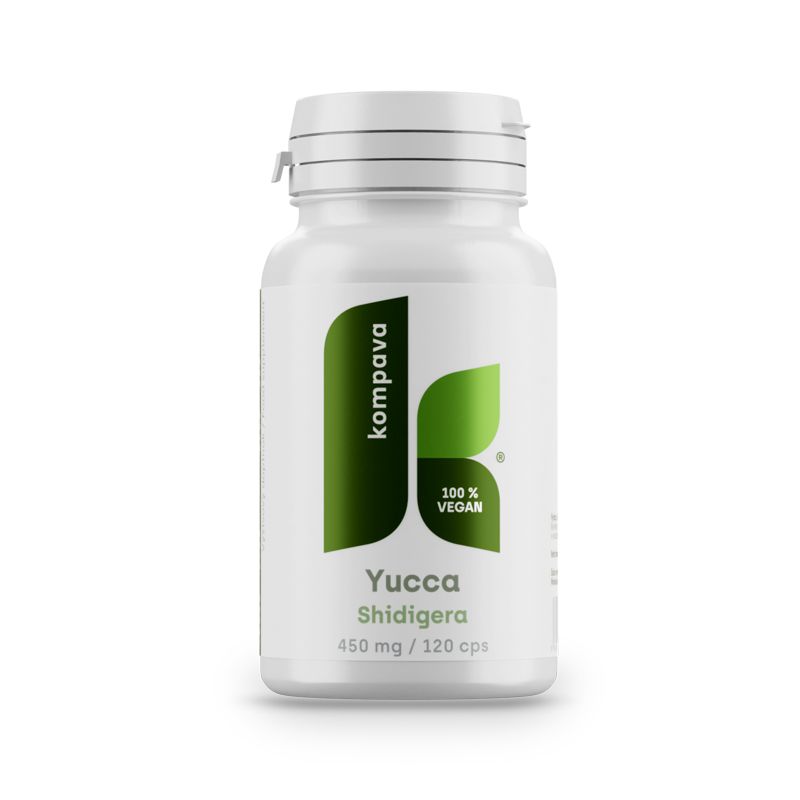 KOMPAVA Yucca Shidigera 450 mg 120 kapslí KOMPAVA