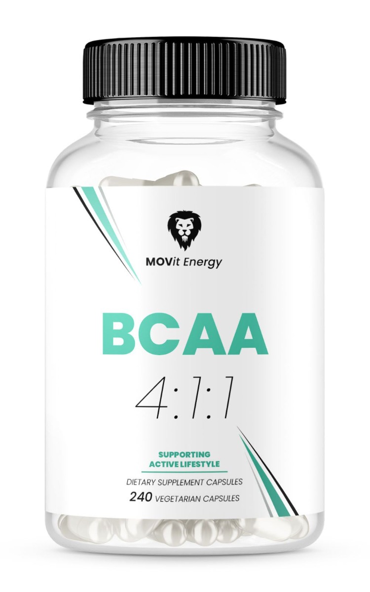 MOVit Energy BCAA 4:1:1 240 kapslí MOVit Energy