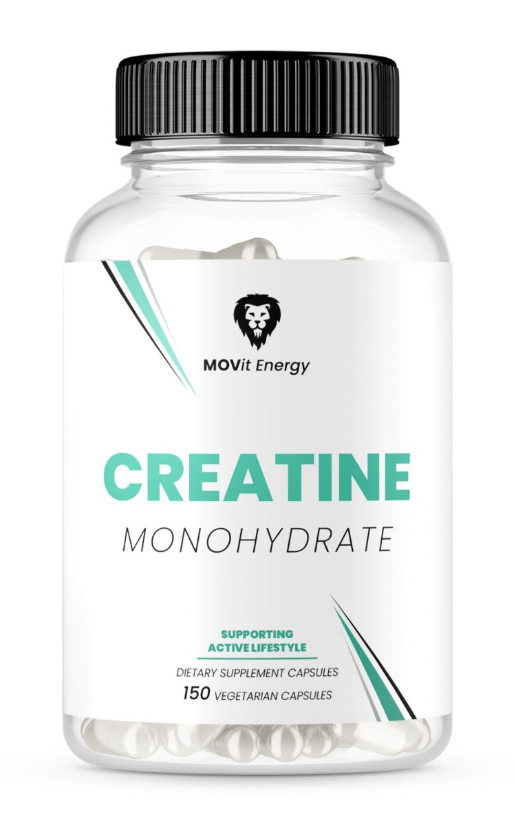 MOVit Energy Creatine Monohydrate 150 kapslí MOVit Energy