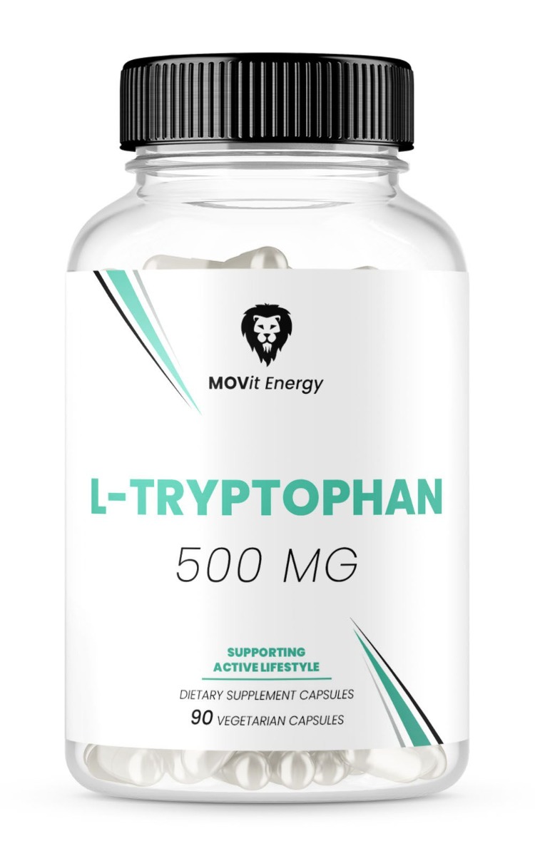 MOVit Energy L-Tryptofan 500 mg 90 kapslí MOVit Energy