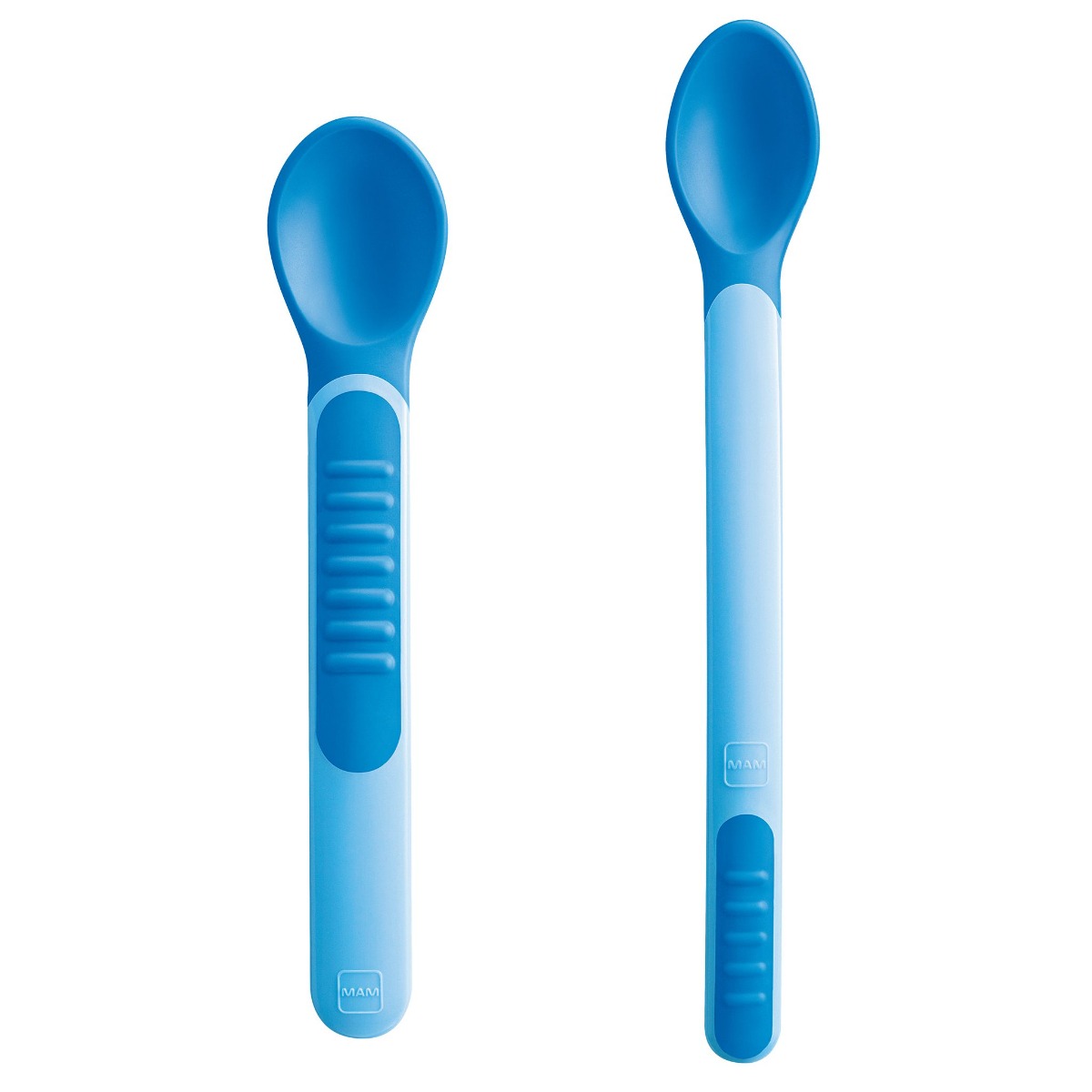 Mam Feeding spoons & Cover 6m+ lžičky 2 ks modré Mam