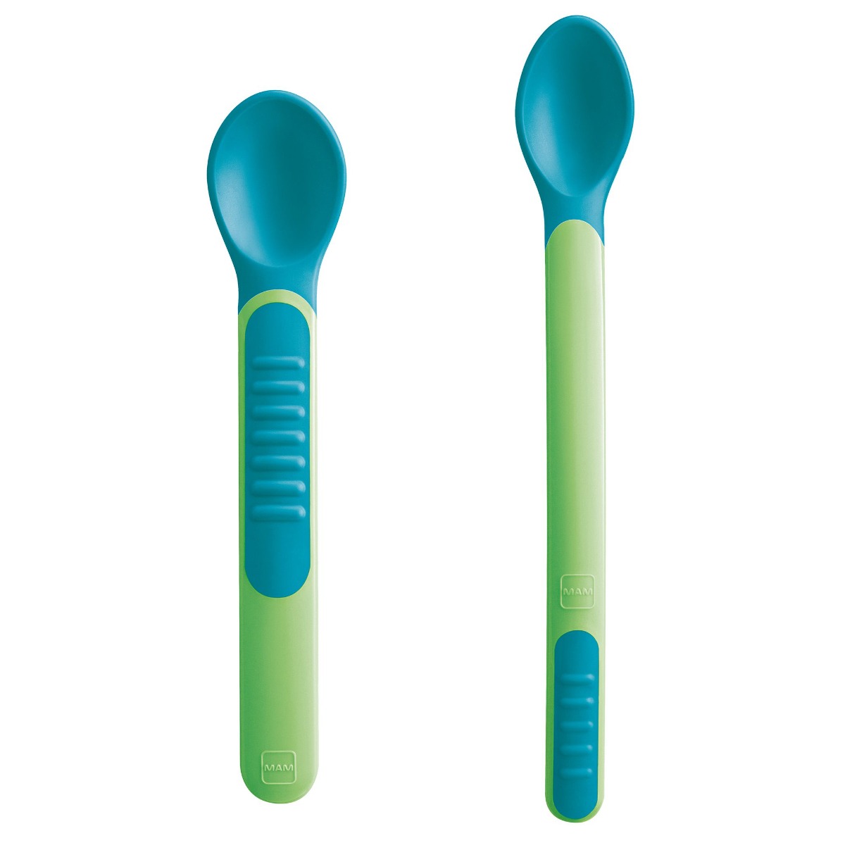 Mam Feeding spoons & Cover 6m+ lžičky 2 ks zelené Mam