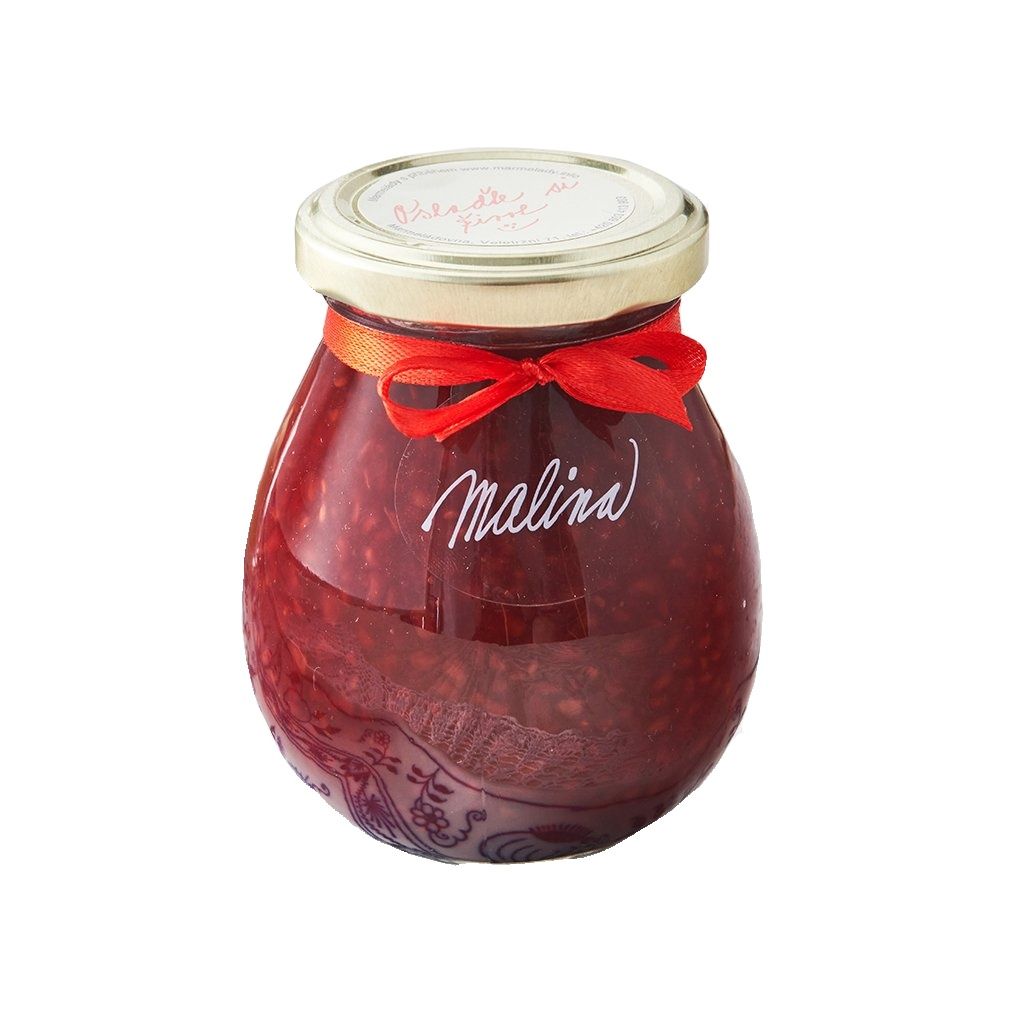 Marmelády s příběhem Malinový džem 280 g Marmelády s příběhem