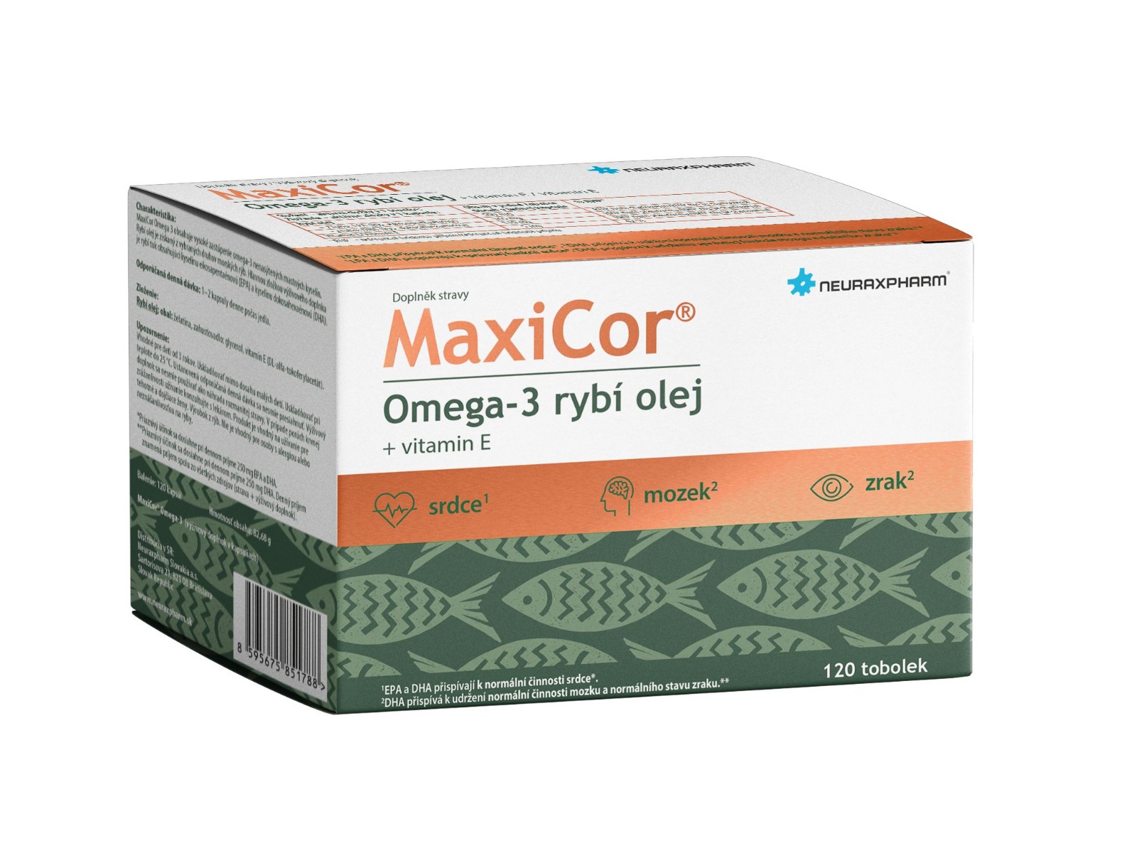 MaxiCor Omega-3 120 tablet MaxiCor