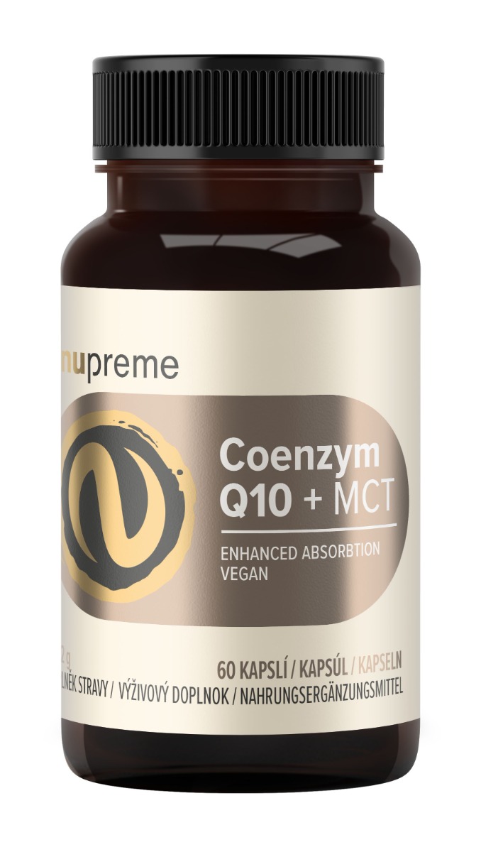 Nupreme Coenzym Q10 + MCT 60 kapslí Nupreme