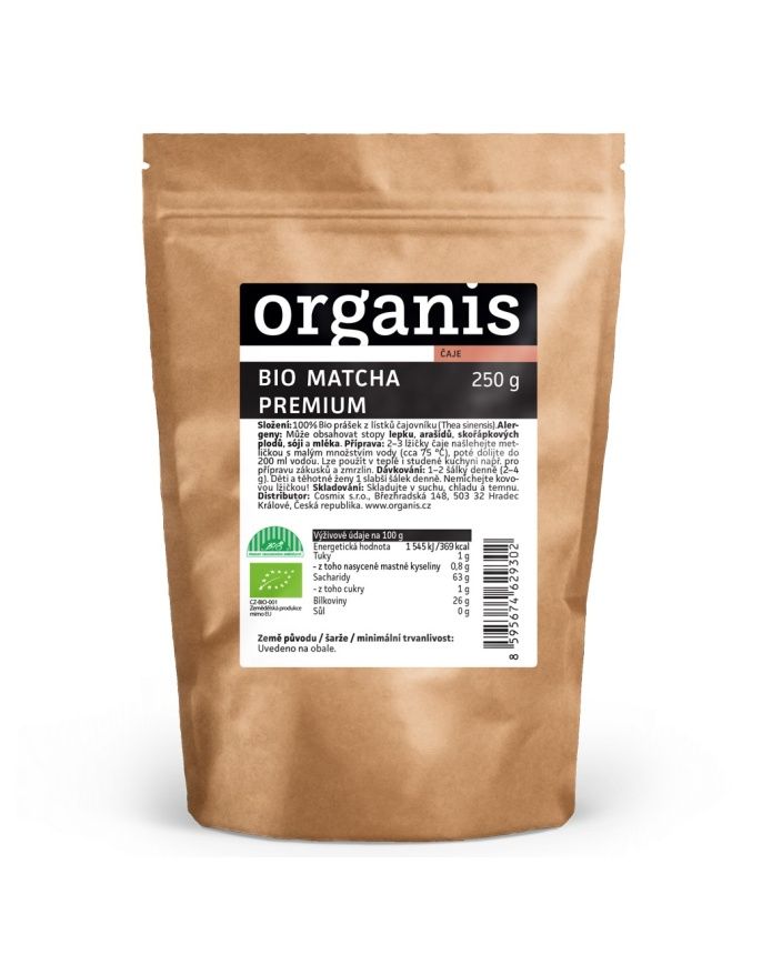 Organis Matcha Premium BIO 250 g Organis