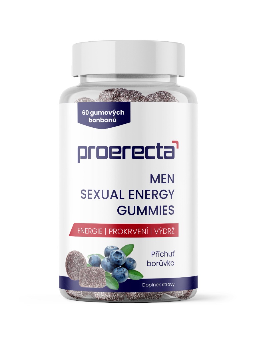 Proerecta Men Sexual Energy gummies 60 ks Proerecta