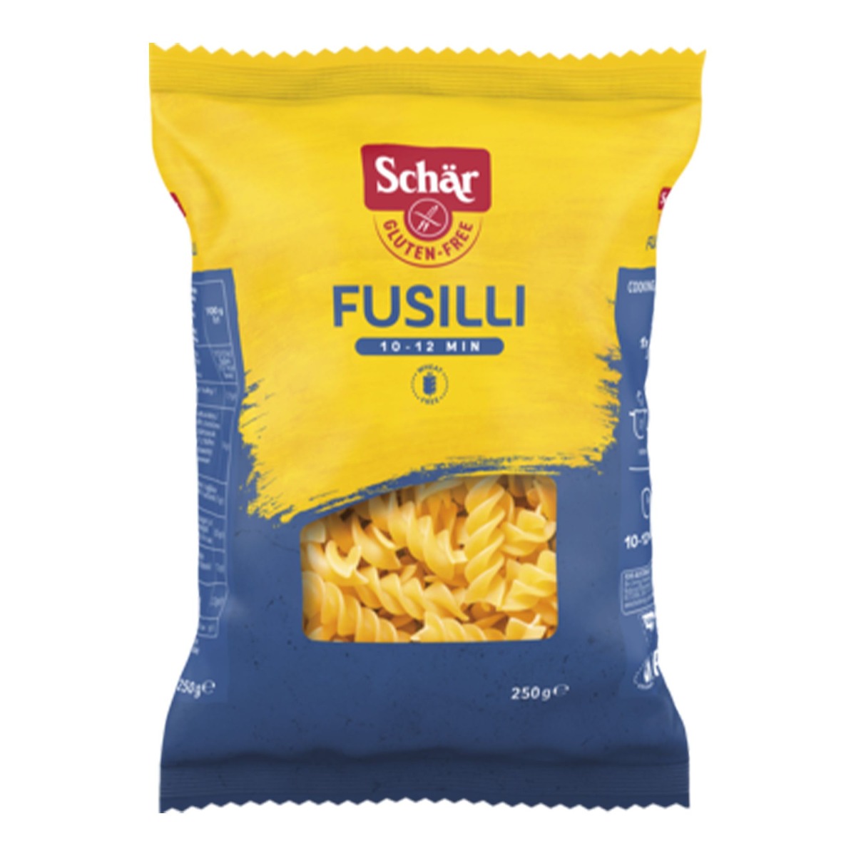 SCHÄR Fusilli vřetena bez lepku 250 g SCHÄR