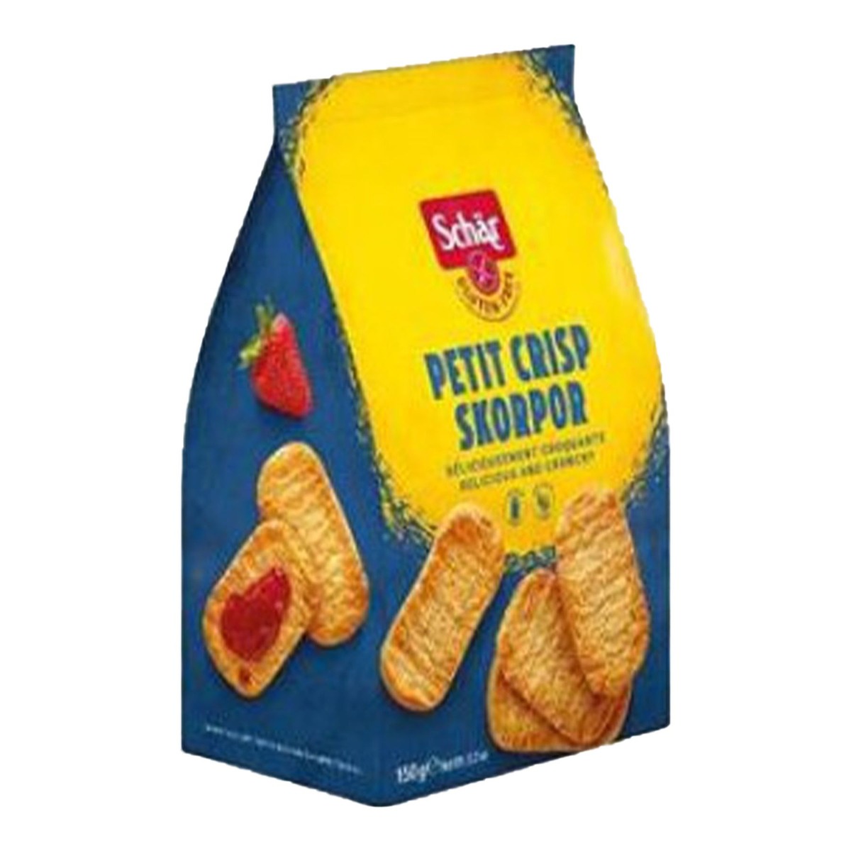 SCHÄR Petit Crisp Skorpor krekry bez lepku 150 g SCHÄR