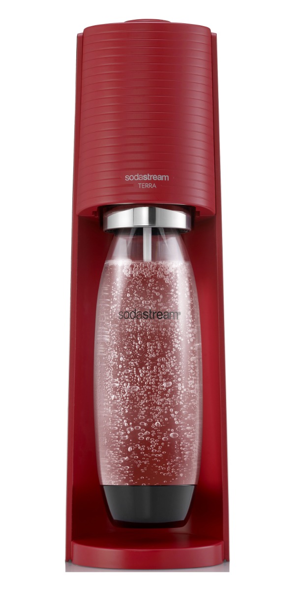 SODASTREAM Terra Red výrobník perlivé vody SODASTREAM