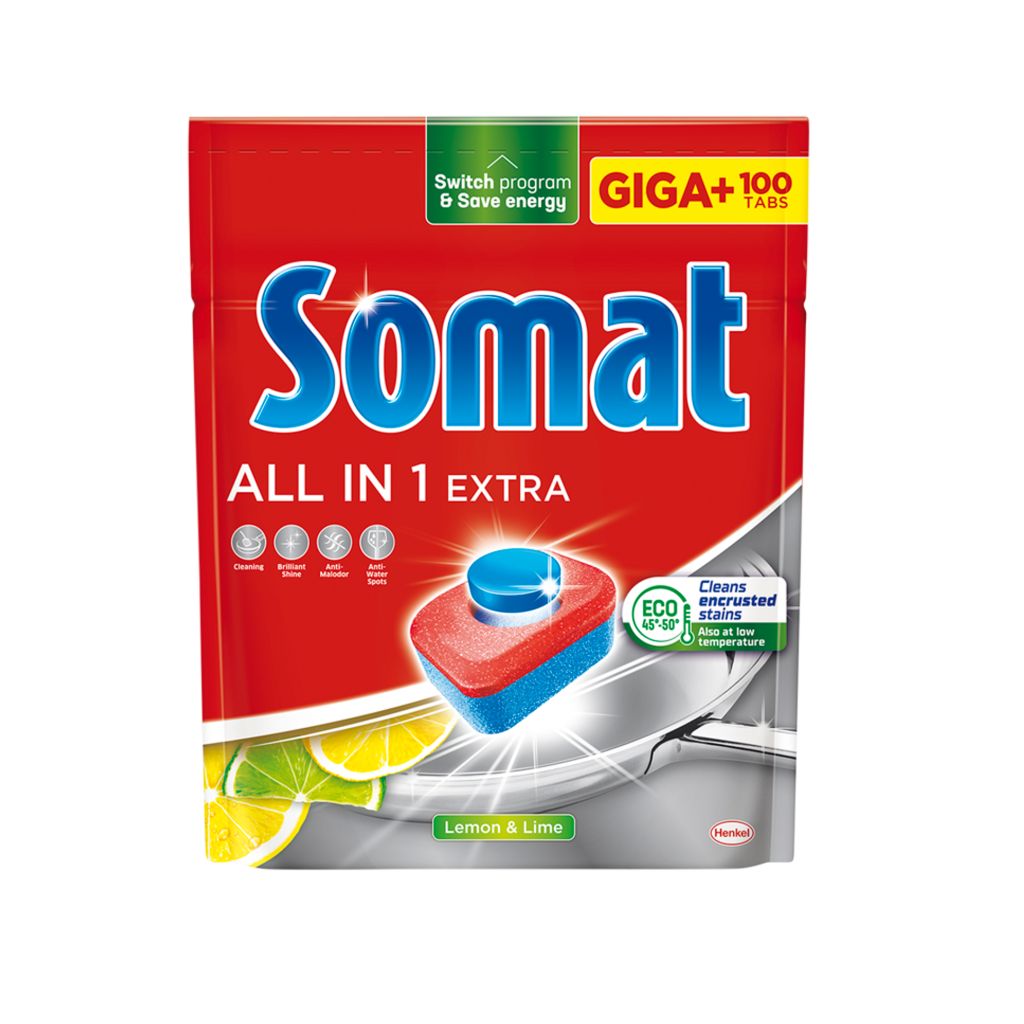 Somat Tablety do myčky All in 1 Extra 100 ks Somat