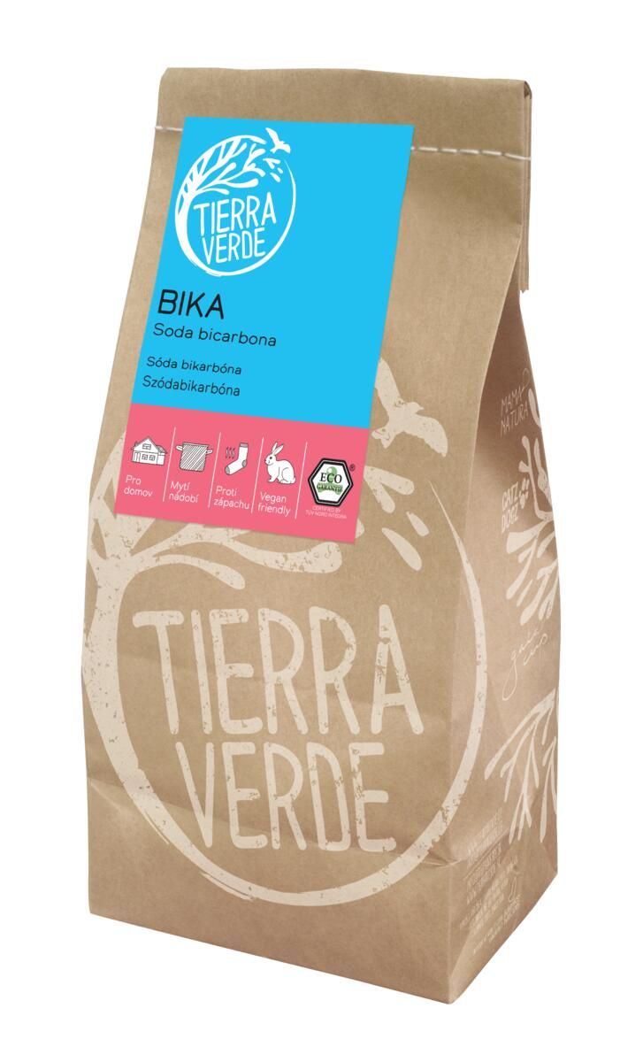 Tierra Verde Bika soda bicarbona papírový sáček 1 kg Tierra Verde