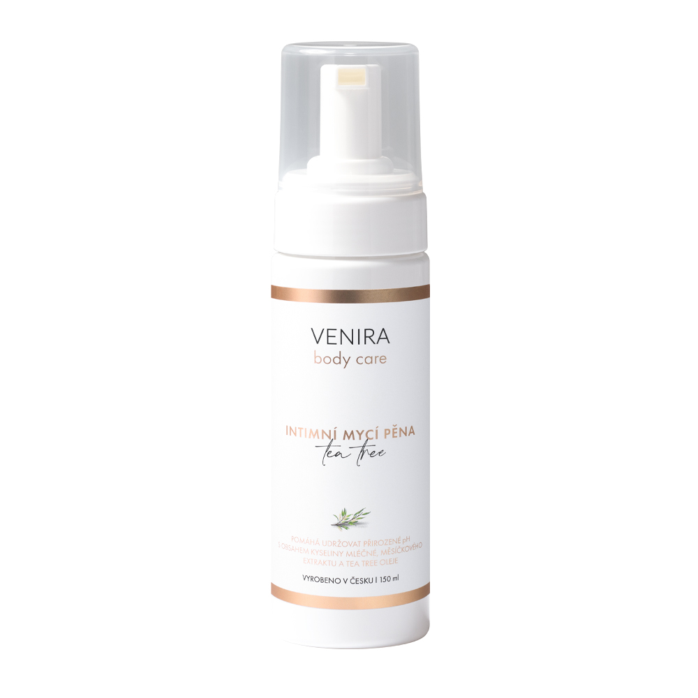 Venira Intimní mycí pěna Tea tree 150 ml Venira