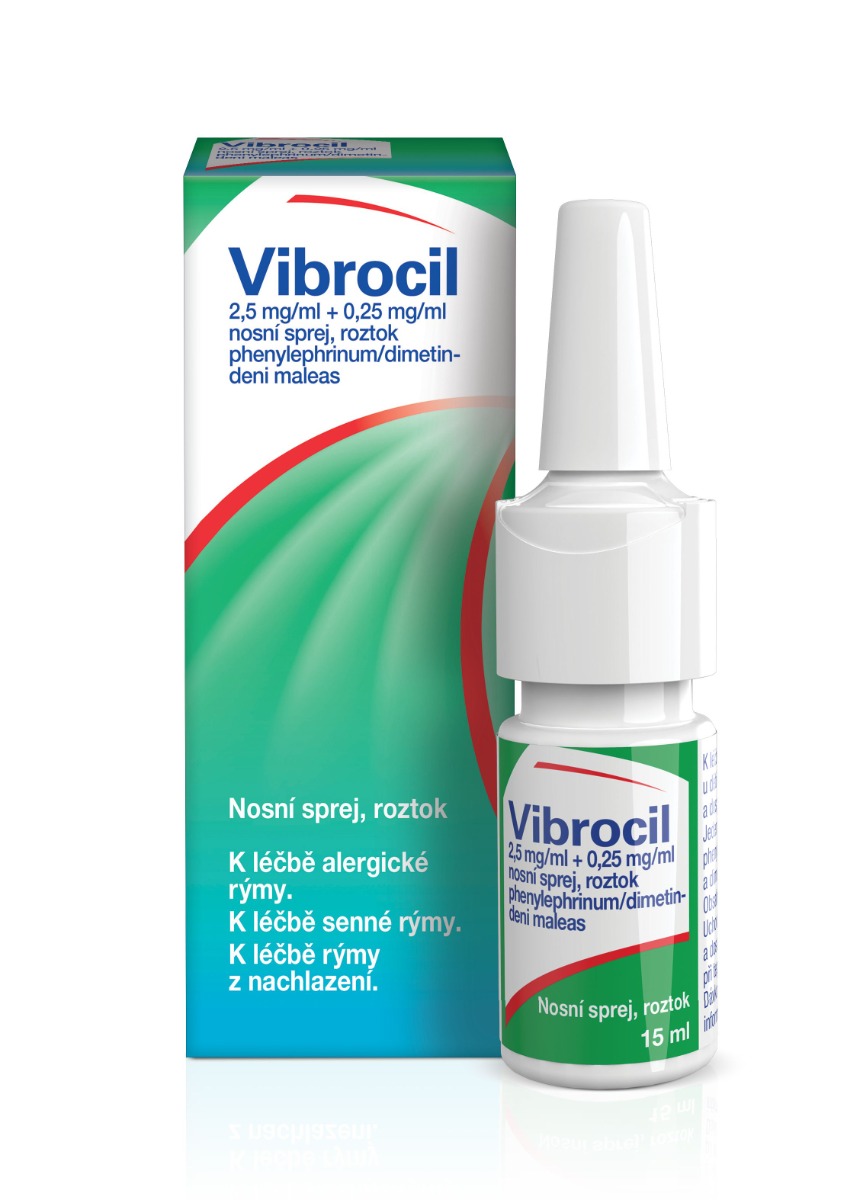 Vibrocil nosní sprej 15 ml Vibrocil