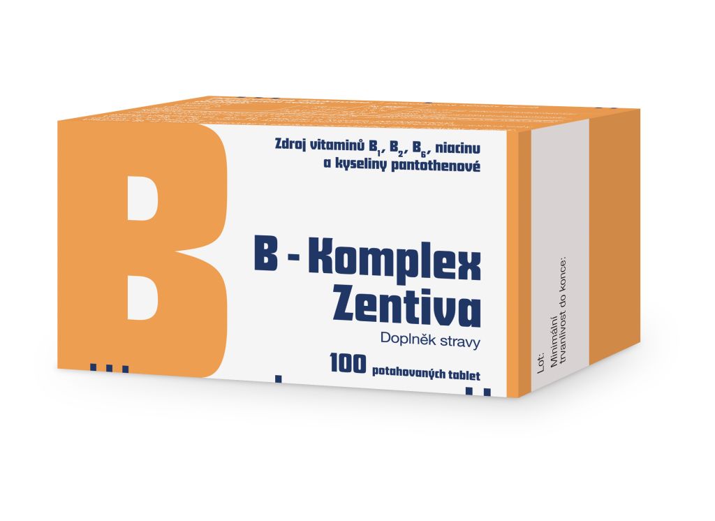 Zentiva B-Komplex 100 tablet Zentiva