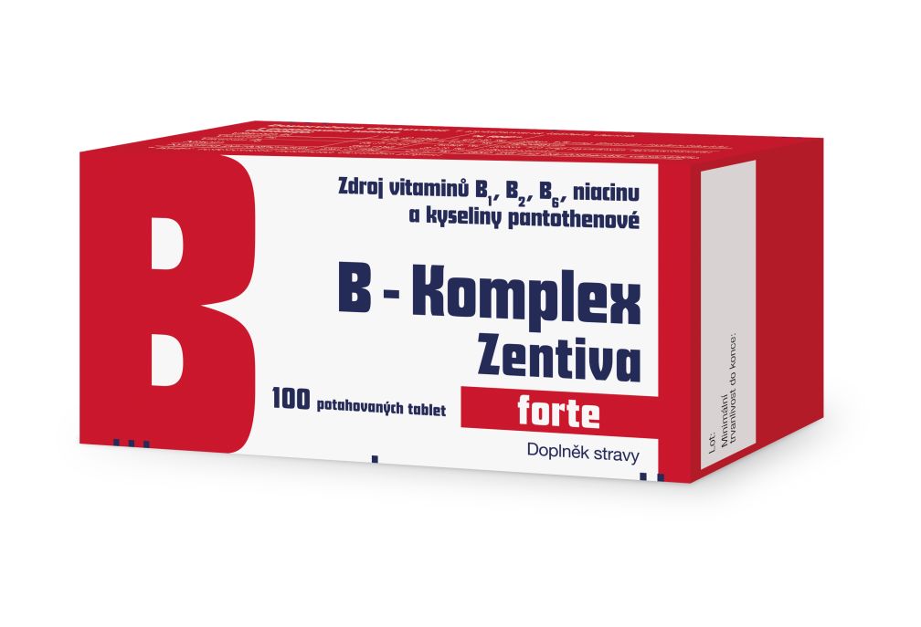 Zentiva B-Komplex forte 100 tablet Zentiva