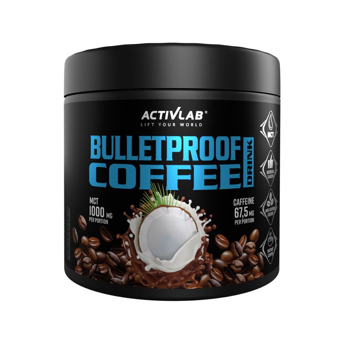 Activlab Bulletproof Coffee drink kokos 150 g Activlab