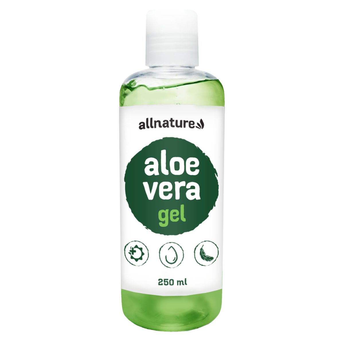 Allnature Aloe vera gel 250 ml Allnature