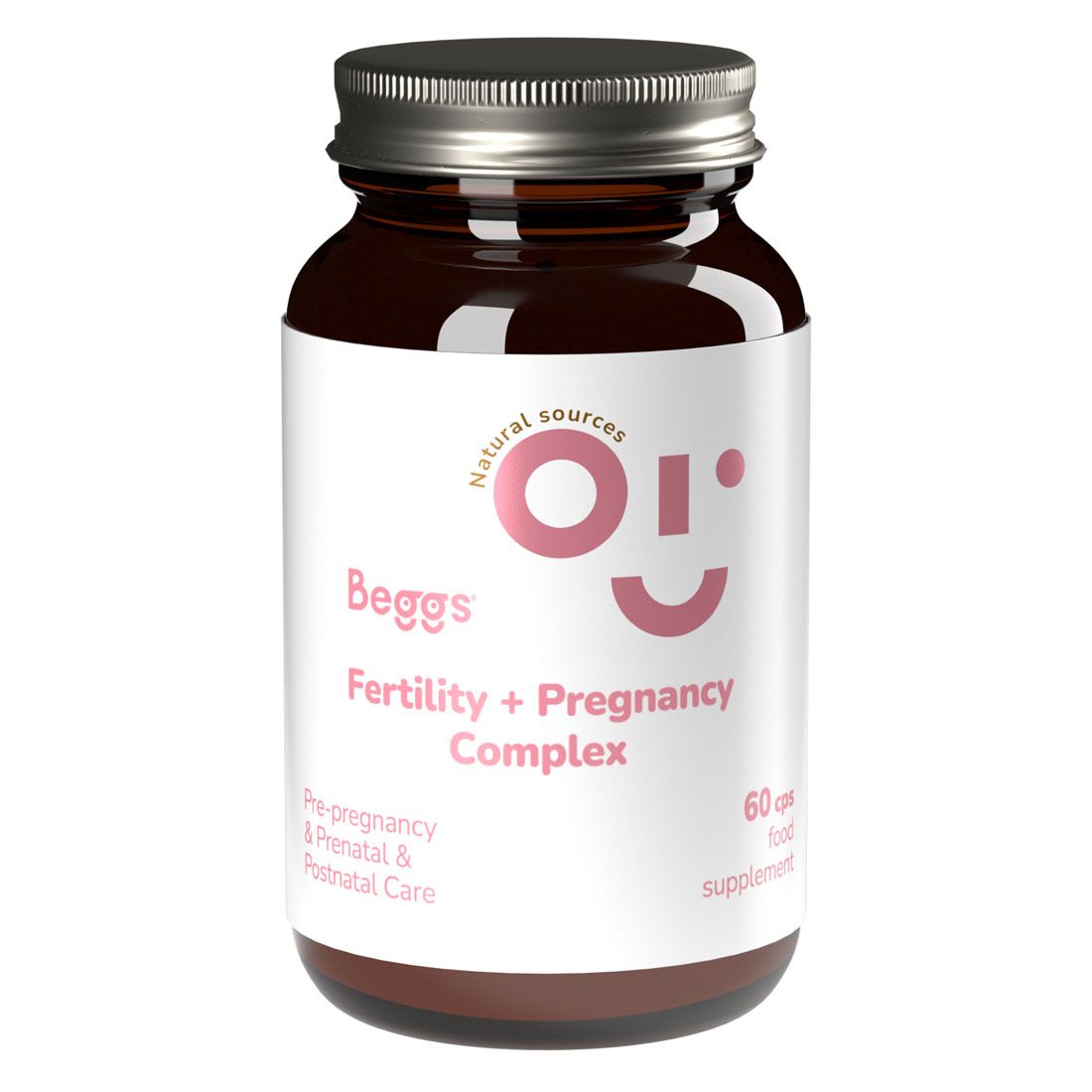 Beggs Fertility + Pregnancy Complex 60 kapslí Beggs