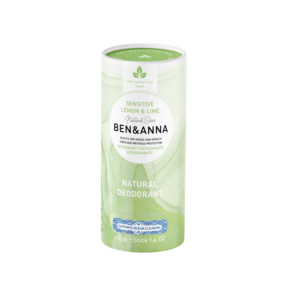 Ben & Anna Deodorant Sensitive Lemon & Lime 40 g Ben & Anna