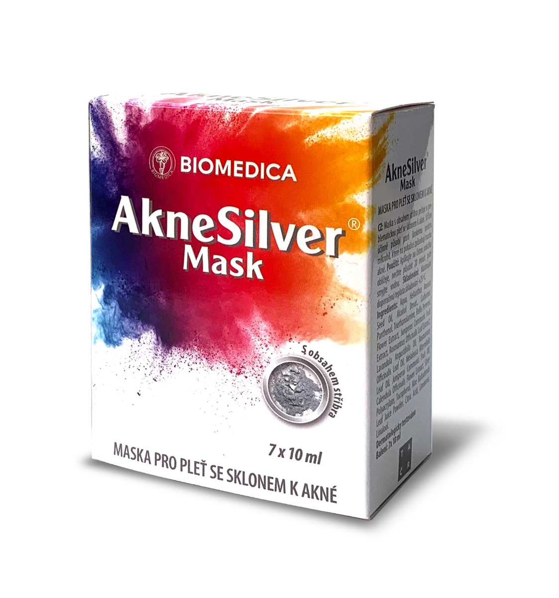 Biomedica AkneSilver Mask 7x10 ml Biomedica