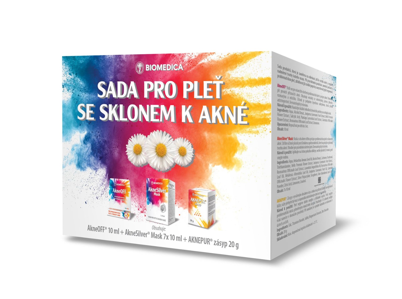 Biomedica Sada pro pleť se sklonem k akné Biomedica