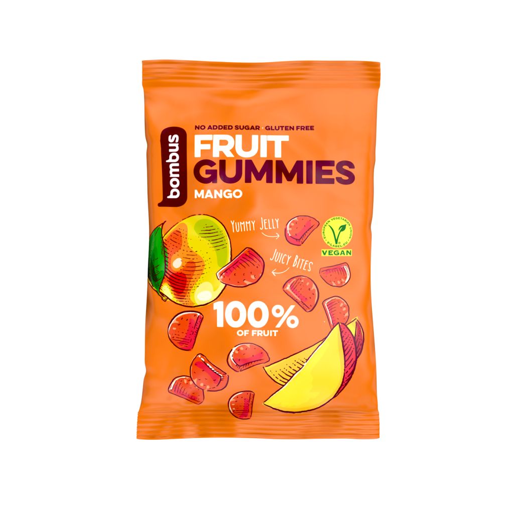 Bombus Fruit Gummies Mango 35 g Bombus
