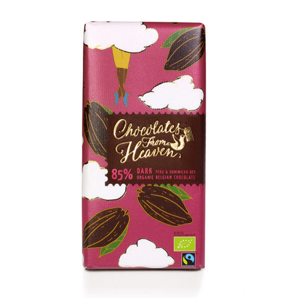 Chocolates from Heaven BIO hořká čokoláda 85% 100 g Chocolates from Heaven