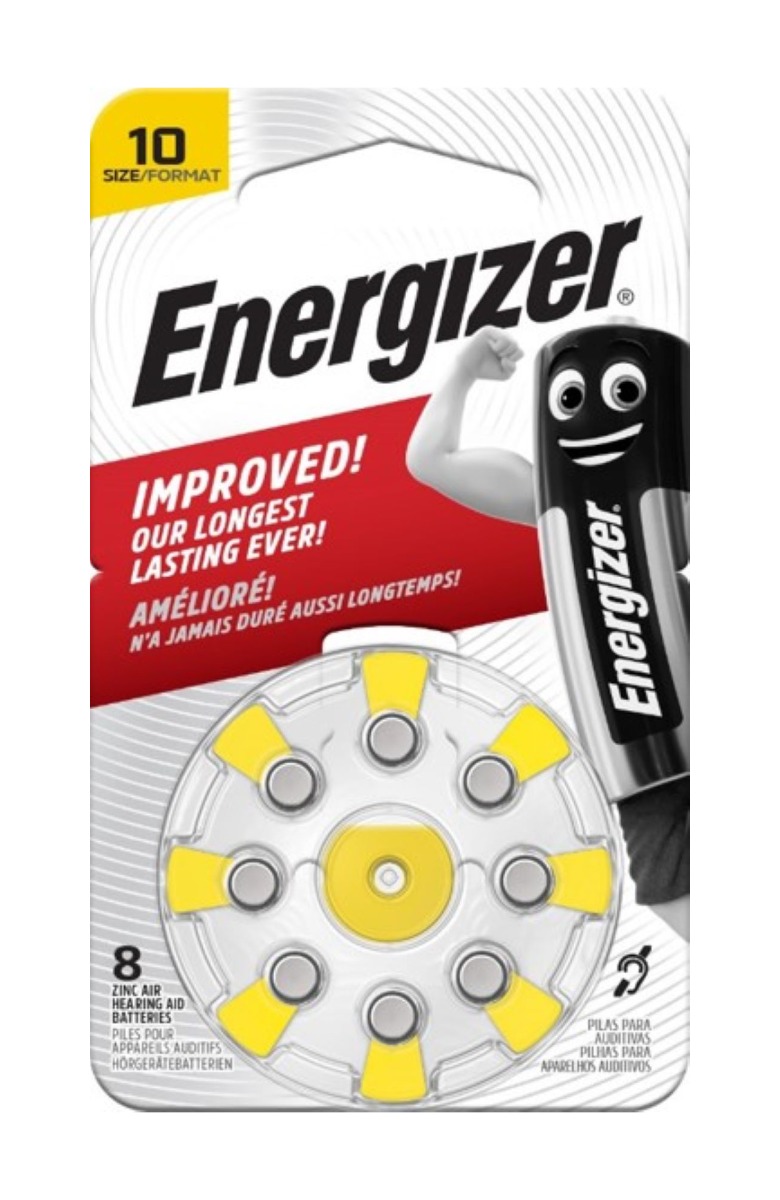 Energizer Zinc Air 10 baterie do naslouchadel 8 ks Energizer