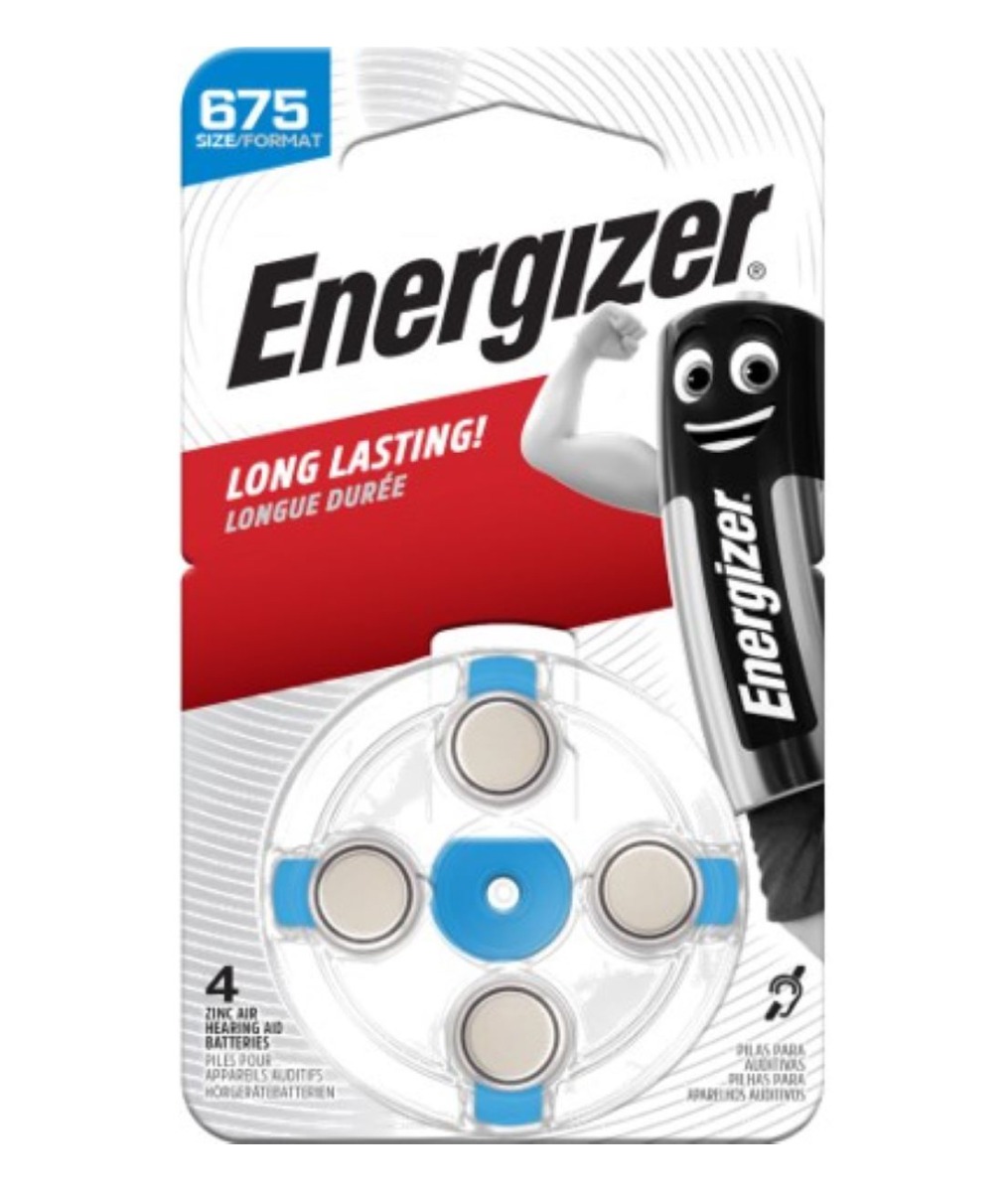 Energizer Zinc Air 675 baterie do naslouchadel 4 ks Energizer