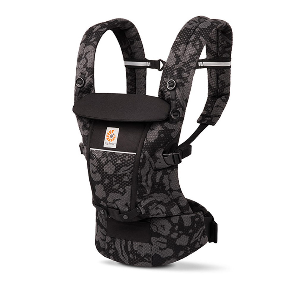 Ergobaby Adapt nosítko soft flex mesh - onyx black Ergobaby