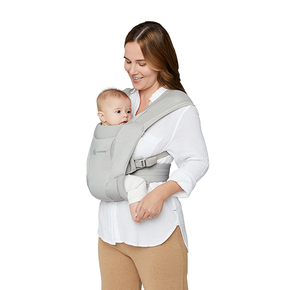 Ergobaby Embrace nosítko soft air mesh - soft grey Ergobaby