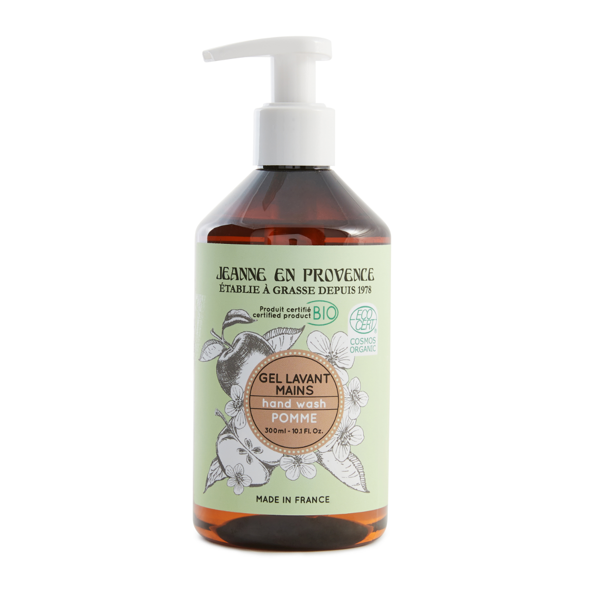 Jeanne en Provence BIO Mycí gel na ruce Jablko 300 ml Jeanne en Provence