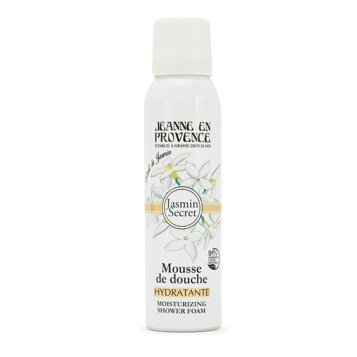 Jeanne en Provence Mycí pěna na tělo Tajemství jasmínu 150 ml Jeanne en Provence