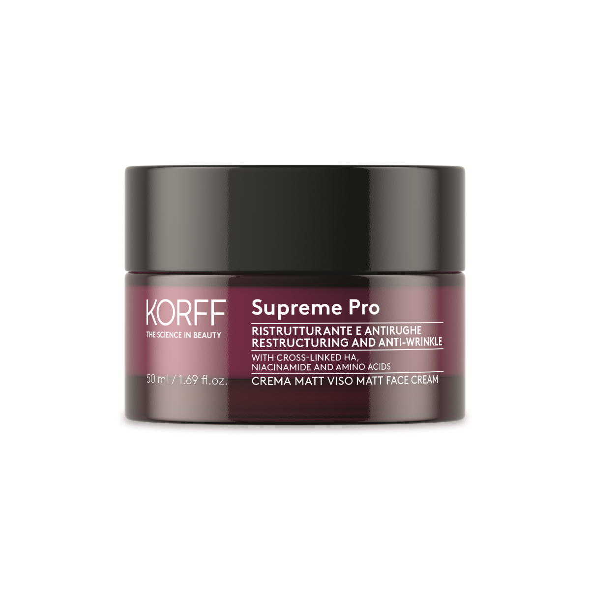 KORFF Supreme Pro Hydratační pleťový krém s matujícím efektem 50 ml KORFF