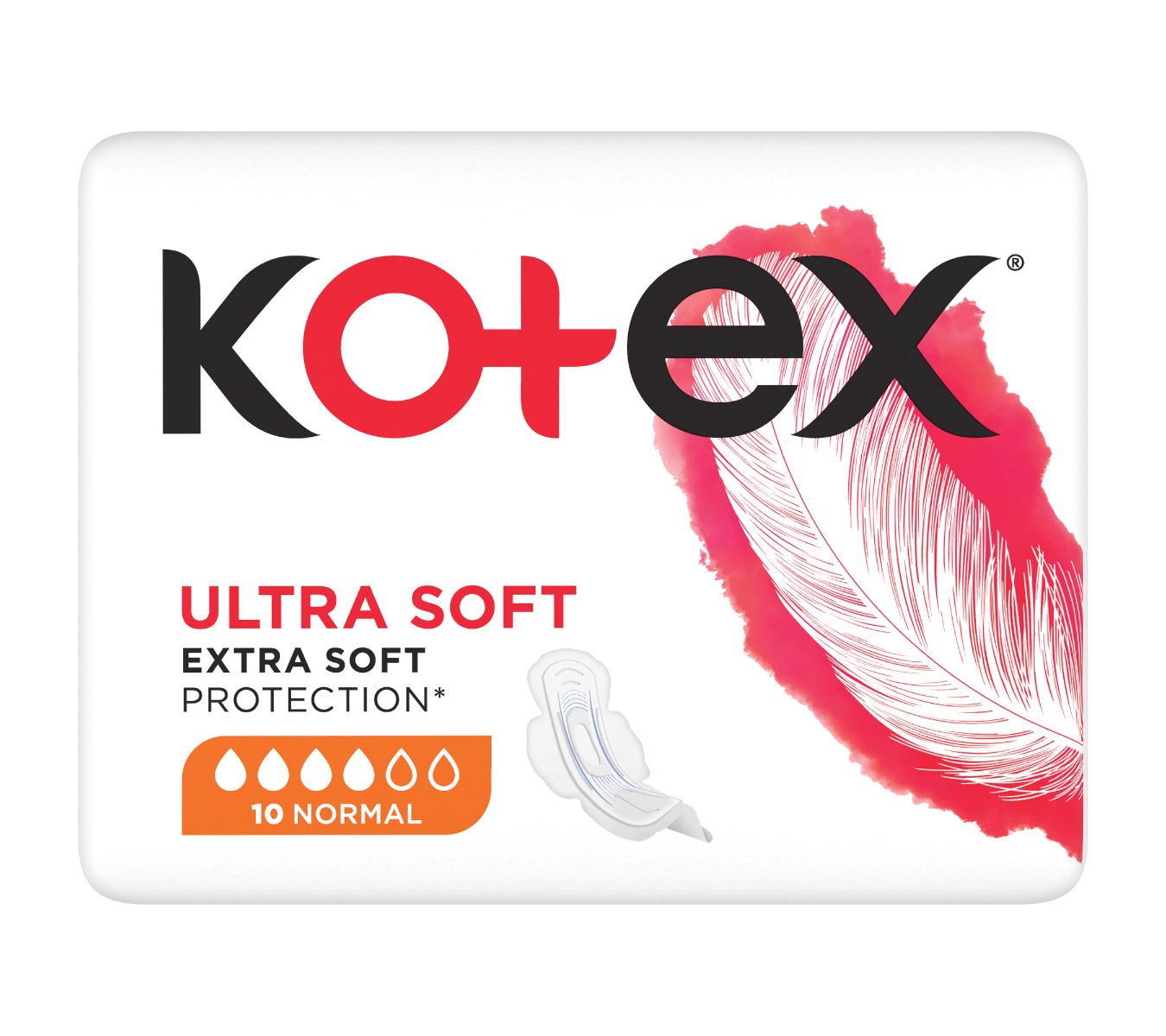 Kotex Ultra Soft Normal vložky 10 ks Kotex