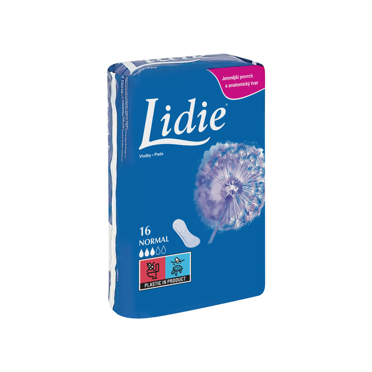 Lidie Normal vložky 16 ks Lidie