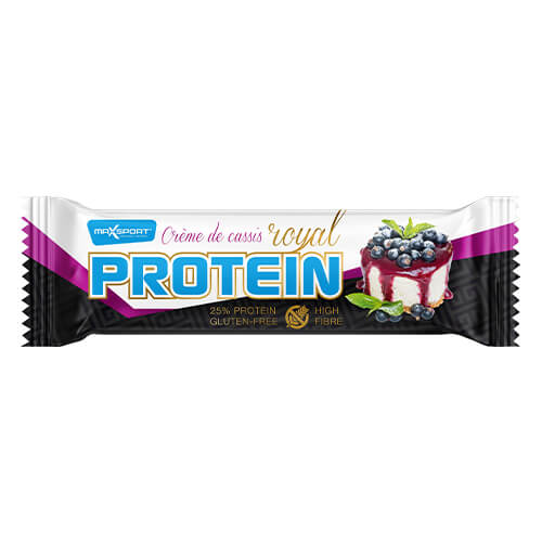 Max Sport Royal proteinová tyčinka Créme de Cassis 60 g Max Sport