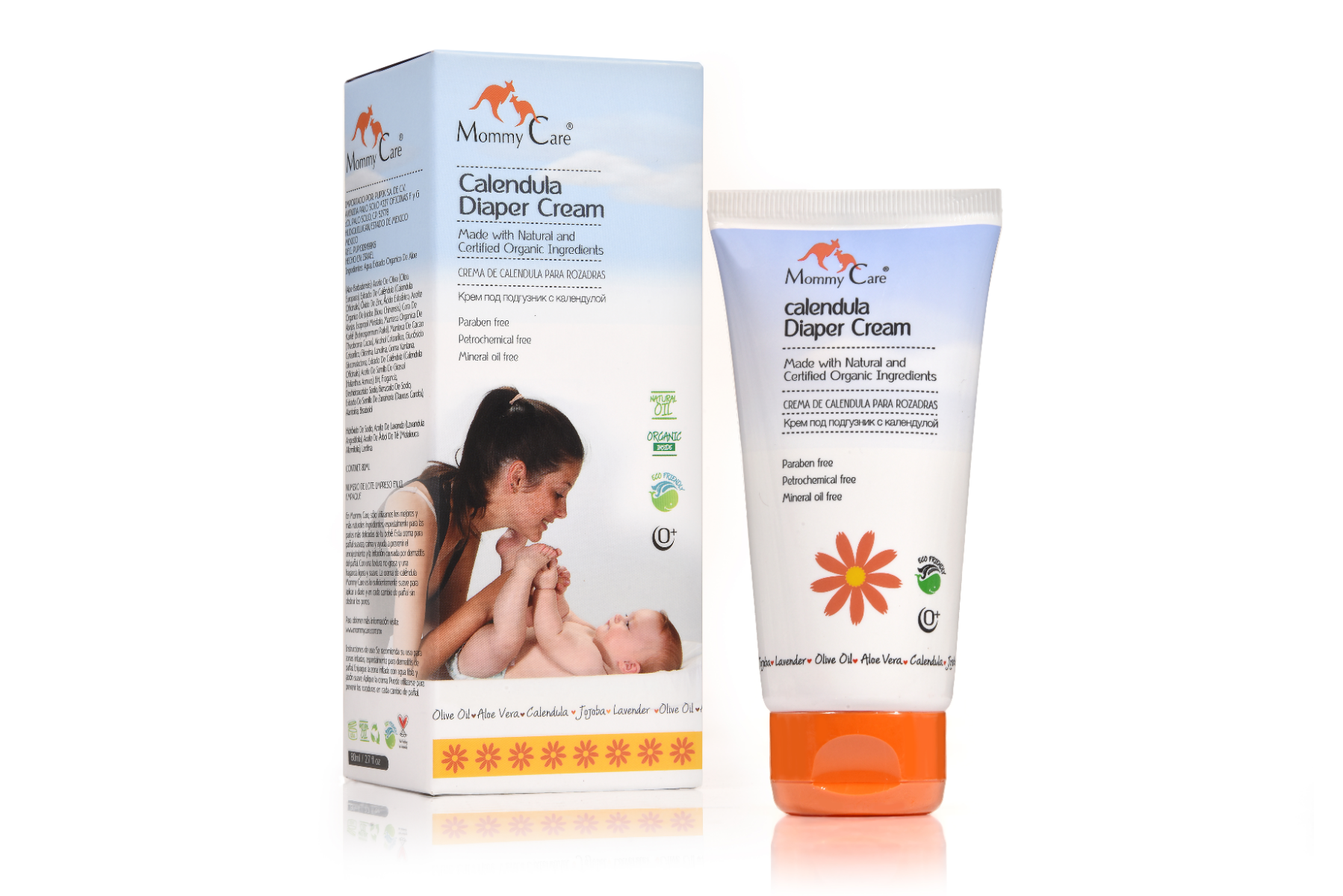 Mommy Care BIO měsíčkový plenkový krém 80 ml Mommy Care