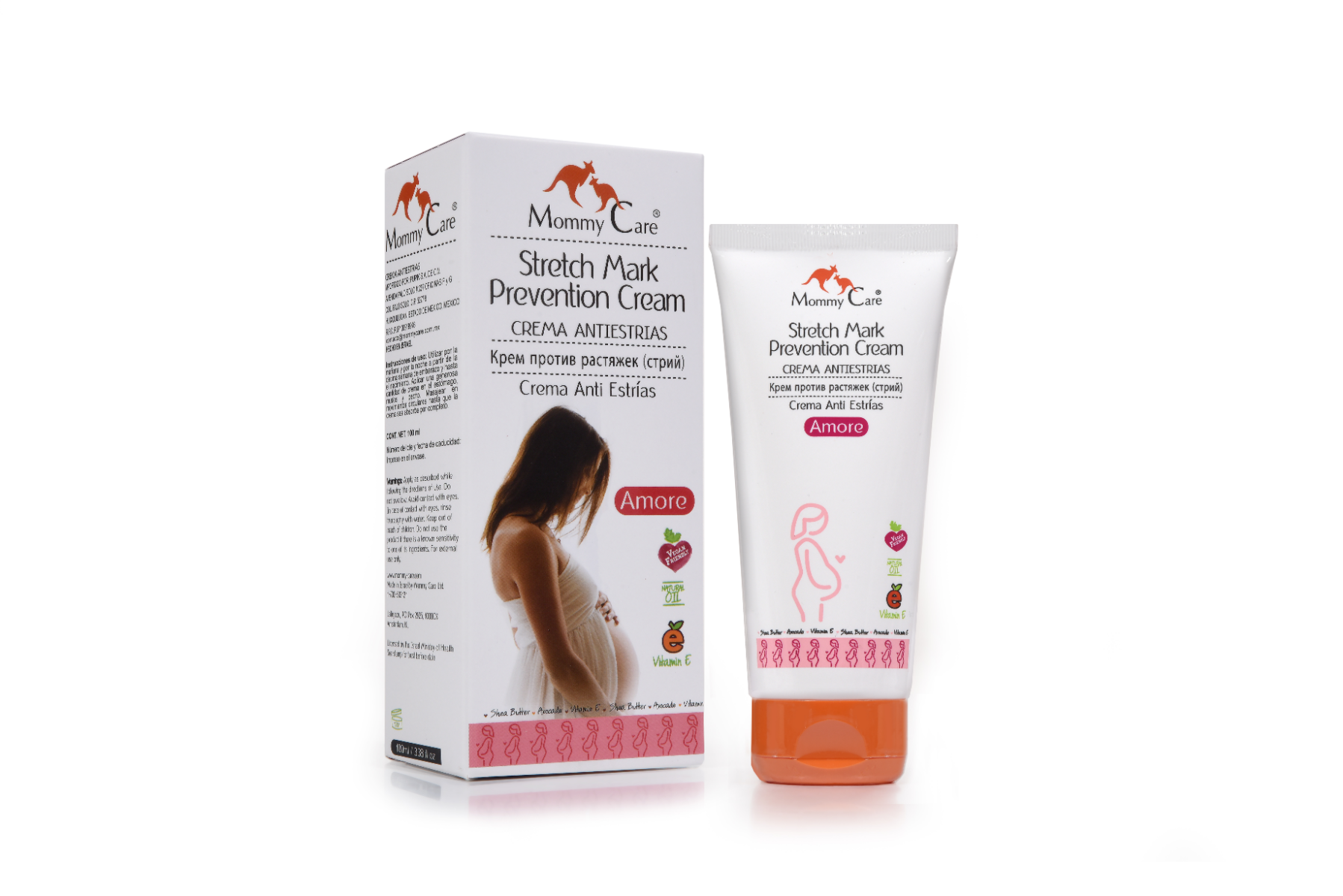 Mommy Care Přírodní Krém na strie 100 ml Mommy Care