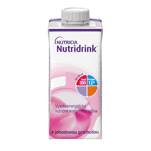 Nutridrink S příchutí jahodovou tetra 200 ml Nutridrink