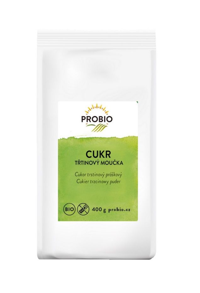 PROBIO Cukr moučkový třtinový BIO 400 g PROBIO