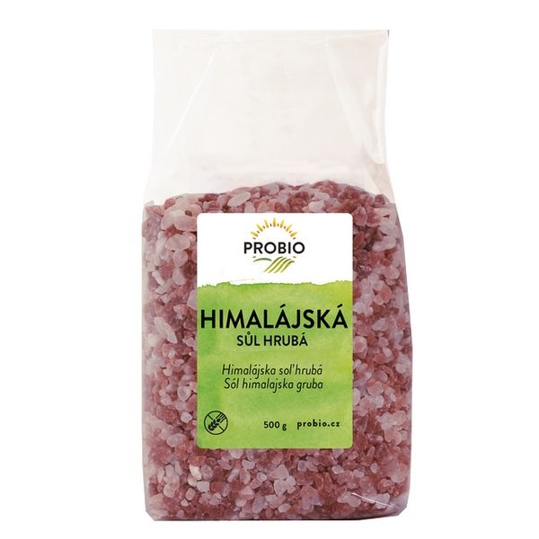 PROBIO Himalájská sůl hrubá BIO 500 g PROBIO