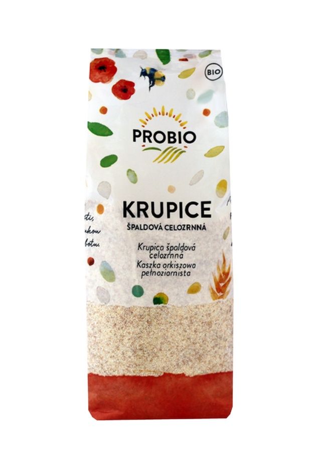 PROBIO Krupice špaldová celozrnná BIO 400 g PROBIO