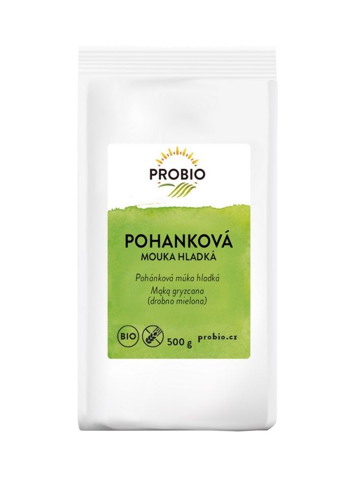 PROBIO Mouka pohanková hladká bezlepková BIO 500 g PROBIO