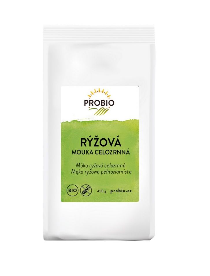 PROBIO Mouka rýžová celozrnná BIO 450 g PROBIO