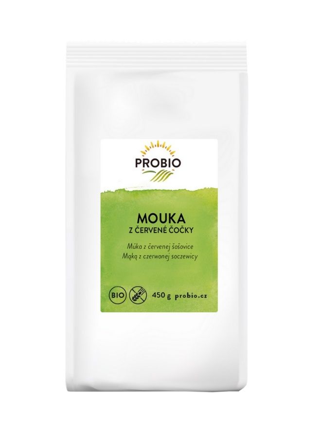 PROBIO Mouka z červené čočky BIO 450 g PROBIO