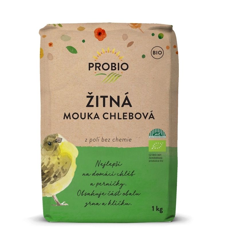 PROBIO Mouka žitná chlebová BIO 1 kg PROBIO